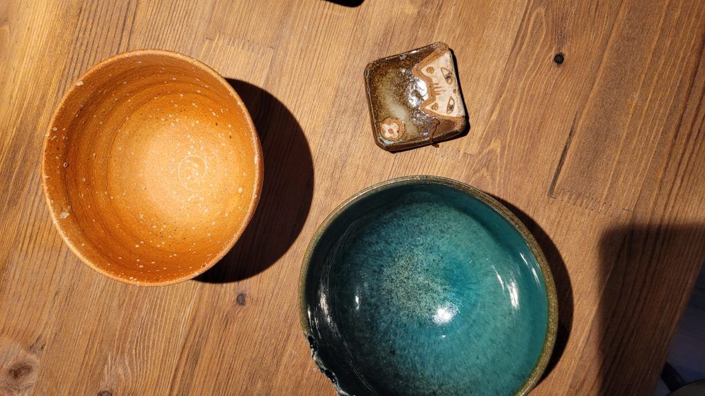Shigaraki Ware Rice Bowls