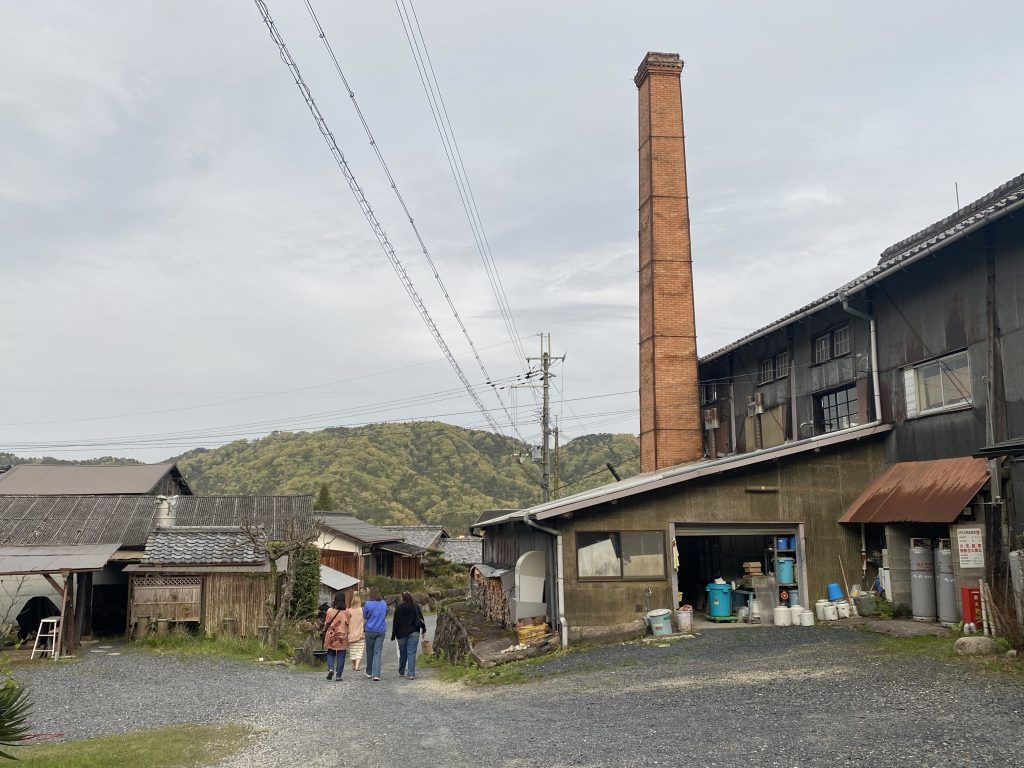 Pottery Studio with large chimeny
