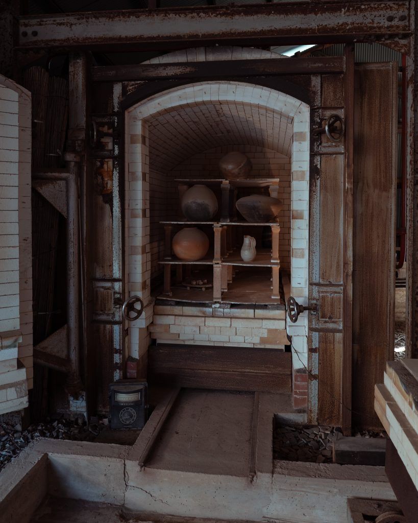 Firing Pottery